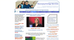 Desktop Screenshot of neuropsychologyservices.com